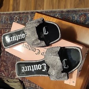 Juicy Couture JC Hollyn Glitter Sandals